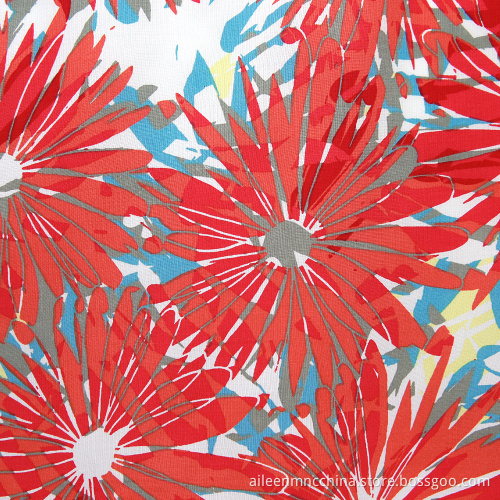 100% Rayon poplin print 45X45